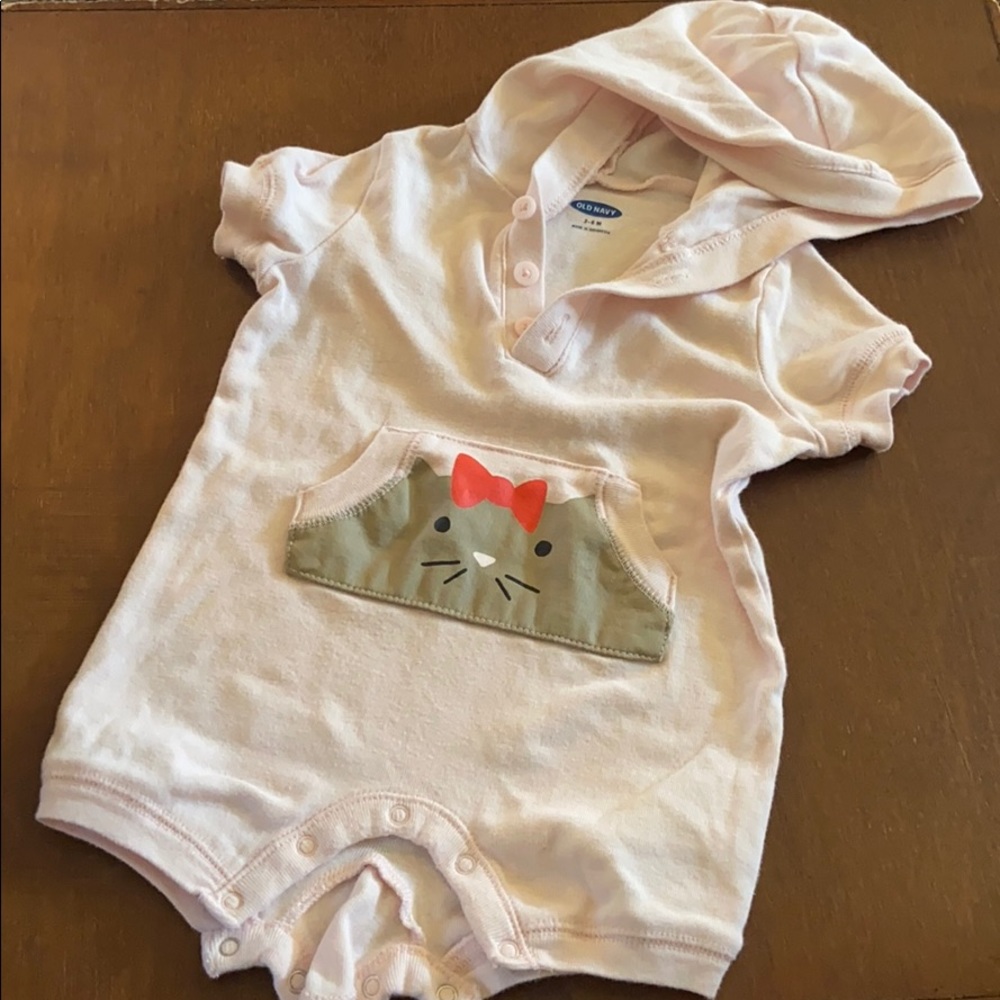 Old Navy 3/6 month one piece